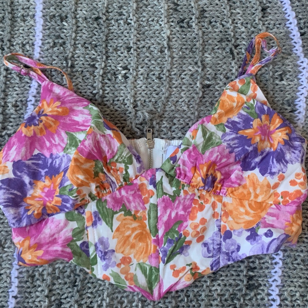 princess polly floral corset top